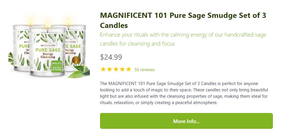 Pure Sage Smudge Set