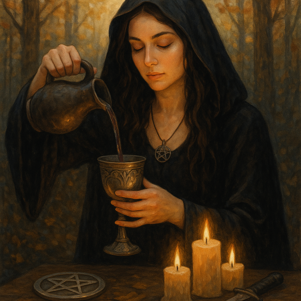 PouringWineintoAChalice