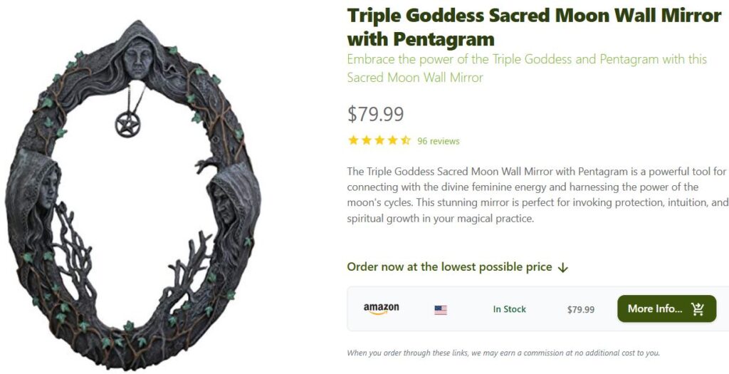 Sacred Moon Mirror