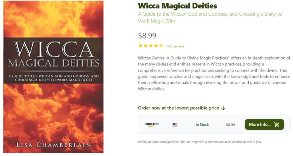 Wicca Magical Dieties