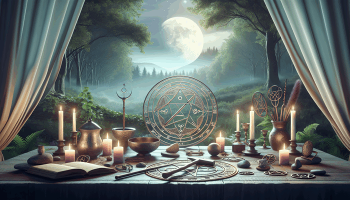 Wiccan Altar Decor: Essential Elements and Symbols